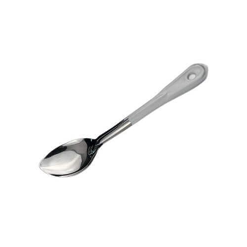 Ложка гарнирная L ручки 19 см. нерж. белая ручка MGsteel /1/12/144/ фото 1