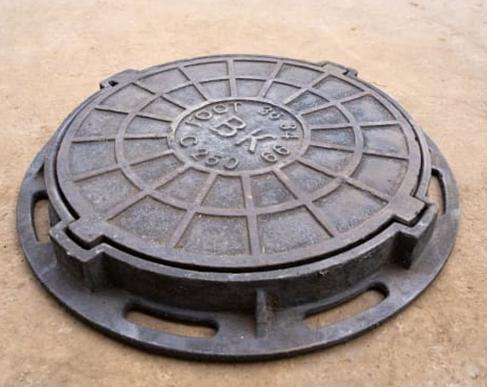 Чугунный люк ГОСТ 363499 тип С250, 90 кг ОПТ фото 1