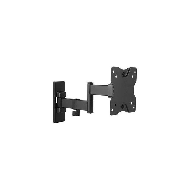 Кронштейн для телевизора ULTRAMOUNTS UM861, 13-27", настенный, поворотно-выдвижной и наклонный, черный фото 1