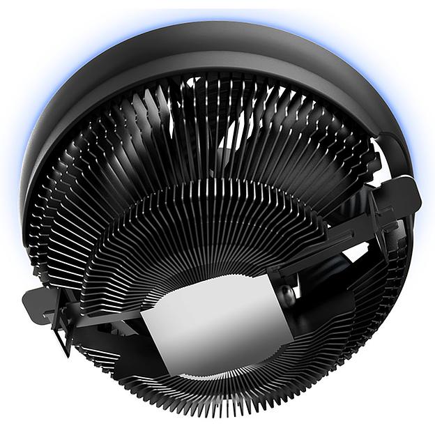 PCCooler E126M PRO Кулер S775/115X/AM2/2+/AM3/3+/AM4/FM1/FM2/2+ (48 шт/кор, TDP 92W, вент-р 120мм с PWM, FIXED COLOR FAN, 1000-1800RPM, 29.8dBa) Retail Color Box (111788) фото 4