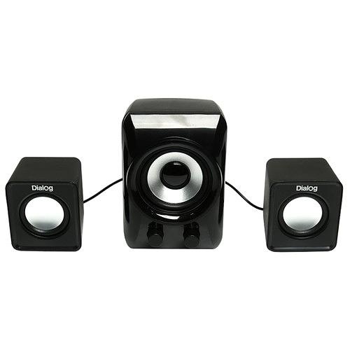 Dialog Colibri AC-202UP BLACK - колонки 2.1, 11W RMS, черные, питание от USB фото 1