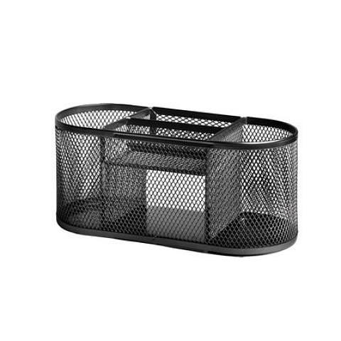 Подставка для пишущих принадлежностей, из перфор. металла, черный, Forofis фото 1