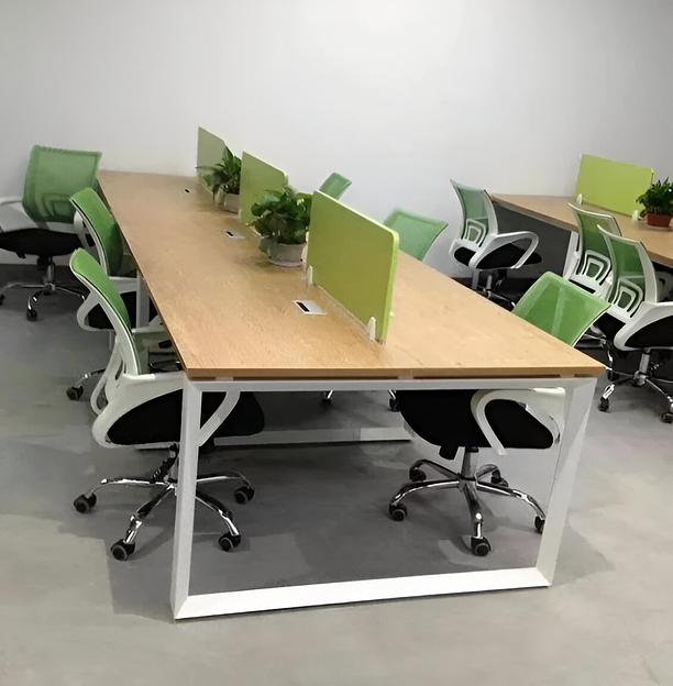 Стол менеджера (бенч-системы) на 4 человека без разделительных экранов, под заказ фото 6