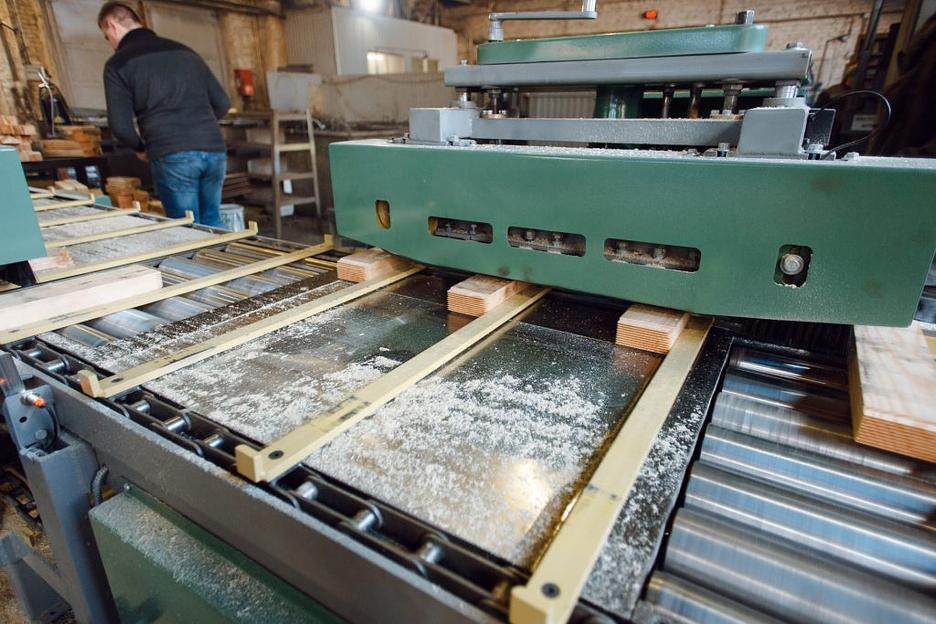 Линия сращивания древесины фото 5