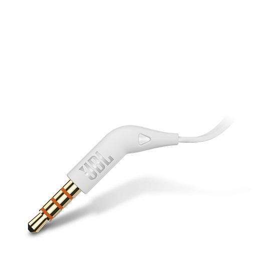 Гарнитура вкладыши JBL T110 WHT 1.2м белый проводные в ушной раковине (JBLT110WHT) фото 4