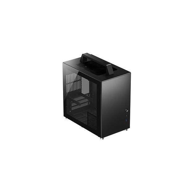 Корпус miniITX JONSBO T8 Plus, Mini-Tower, без БП, черный [t8 plus black] фото 1
