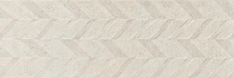 Керамическая плитка для стен Baldocer Asphalt Saw Off White Rectificado 30x90 цена за м2 фото 1