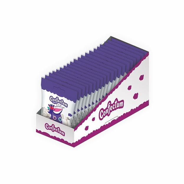 Маршмеллоу Confectum «Mini» с ароматом пломбира 100 шт по 10 г ОПТ фото 2