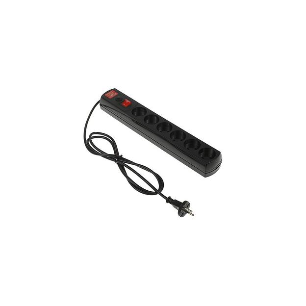 Сетевой фильтр Most LR, 1.7м, черный [lr 6-1.7-ч] фото 1