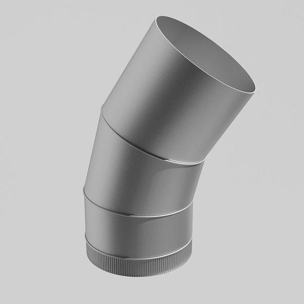 Колено Вегасток 55 град. PE 125х90 фото 1