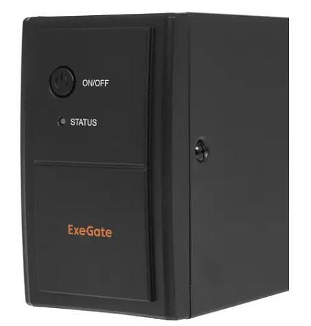 Exegate EP285604RUS ИБП ExeGate SpecialPro UNB-800.LED.AVR.EURO <800VA/480W, LED, AVR, 2 евророзетки, Black> фото 4