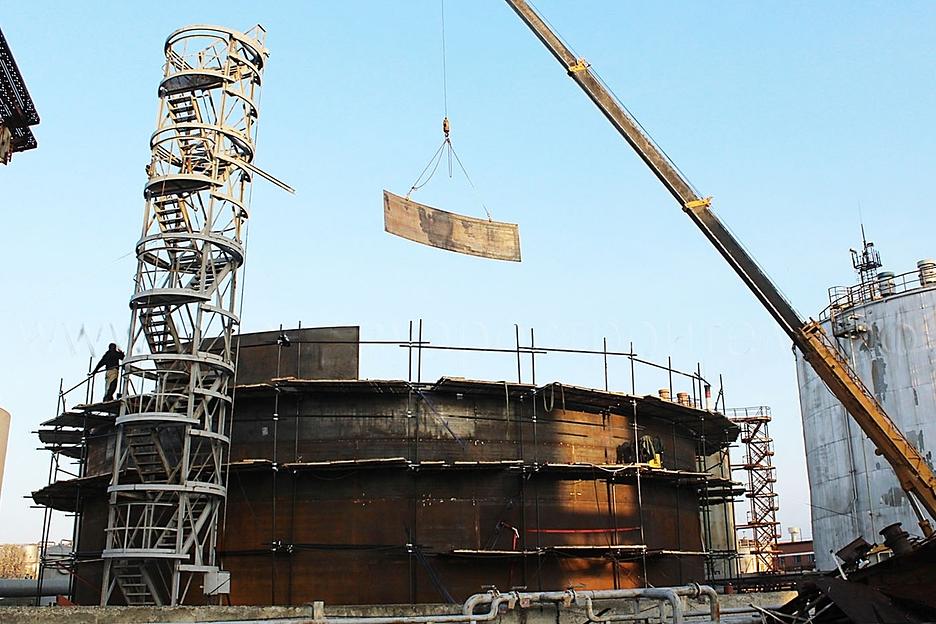 Резервуар вертикальный стальной цилиндрический РВС-5000 м³ фото 1