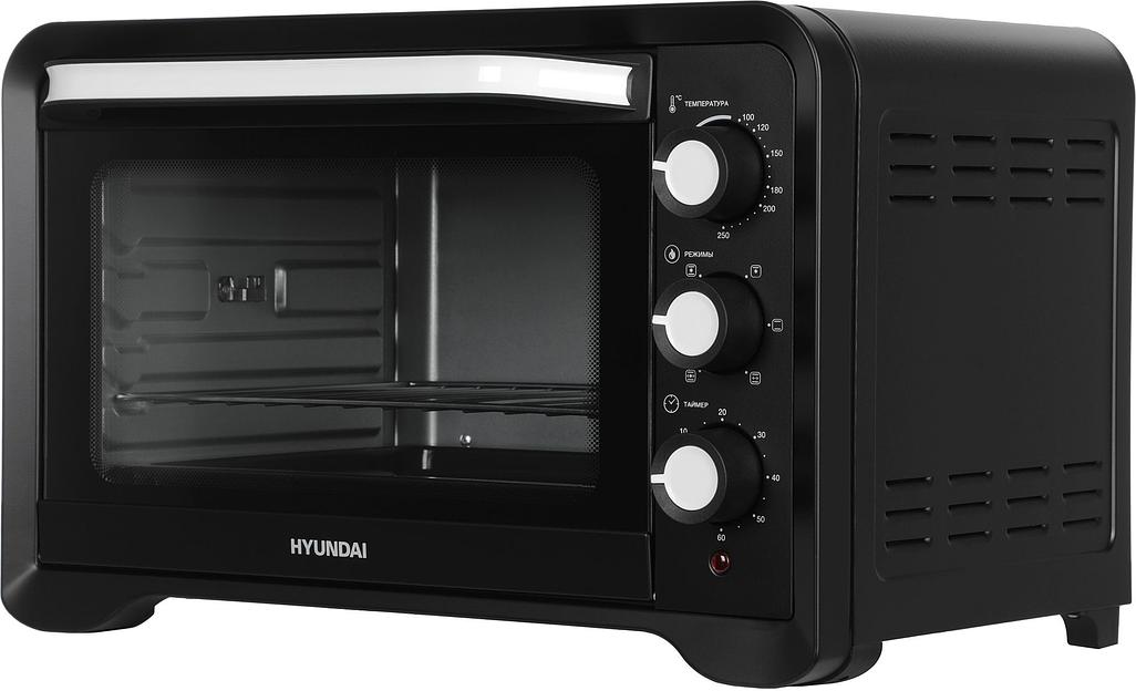 Мини-печь Hyundai MIO-HY094 35л. 1600Вт черный фото 5