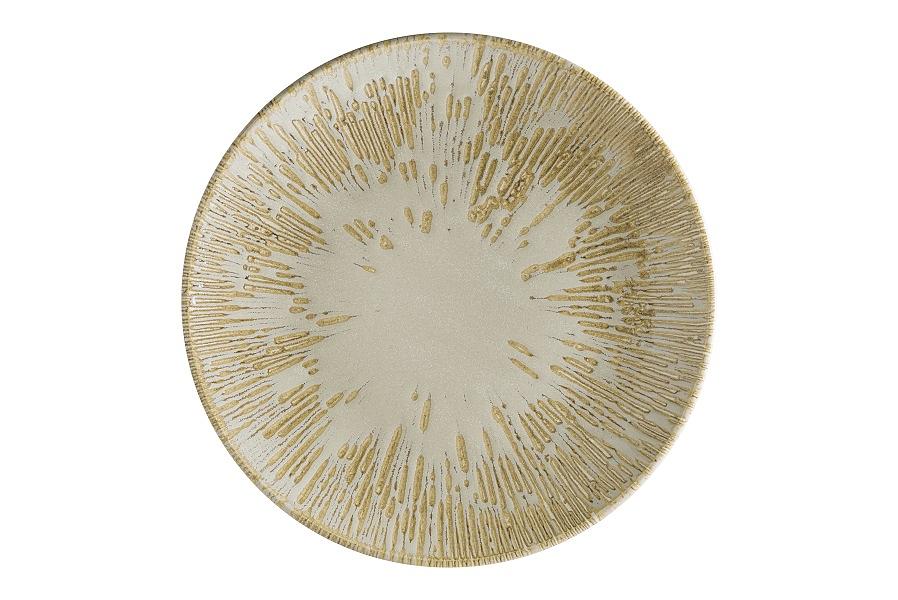 Тарелка d=170 мм. Снэл Песок, форма Гурмэ /1/12/ фото 1