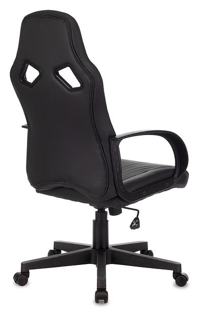 Кресло игровое Бюрократ ZOMBIE RUNNER черный/желтый искусственная кожа крестовина пластик фото 4