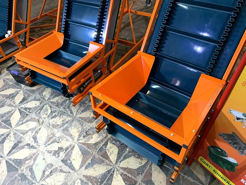 Ленточные конвейеры с загрузочными бортами-воронками и выгрузным присоединительным клювом фото 2