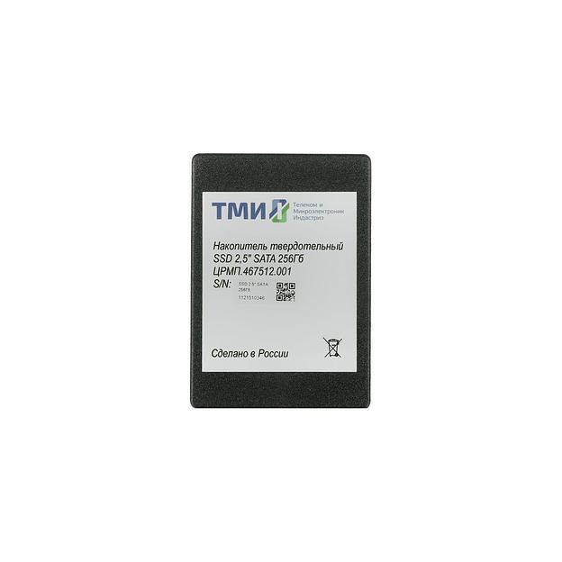 SSD накопитель ТМИ ЦРМП.467512.001 256ГБ, 2.5", SATA III, SATA фото 1