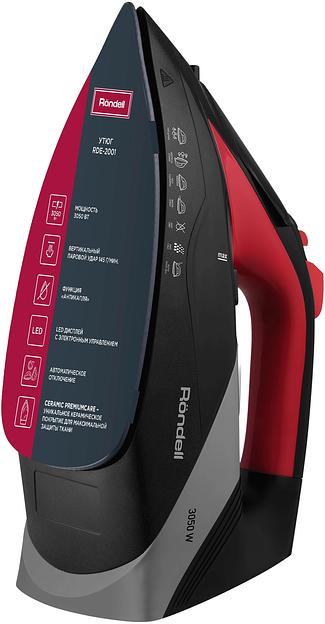 Утюг Rondell RDE-2001 3050Вт черный фото 4