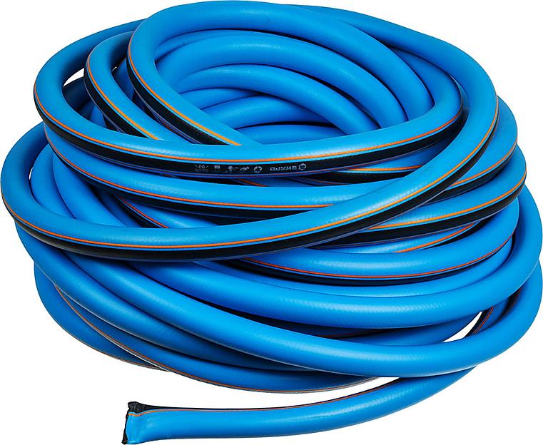Шланг Вихрь 73/7/2/11 3/4" 25м поливочный армированный голубой/черный фото 4