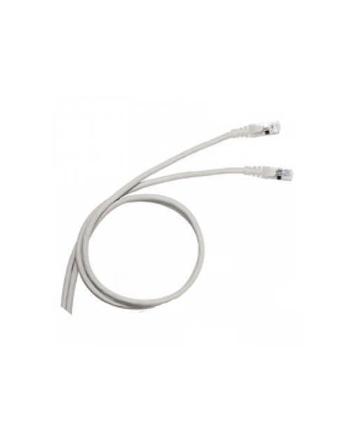 Патч-корд Legrand 051636 U/UTP кат5е PVC 1м сер. фото 1