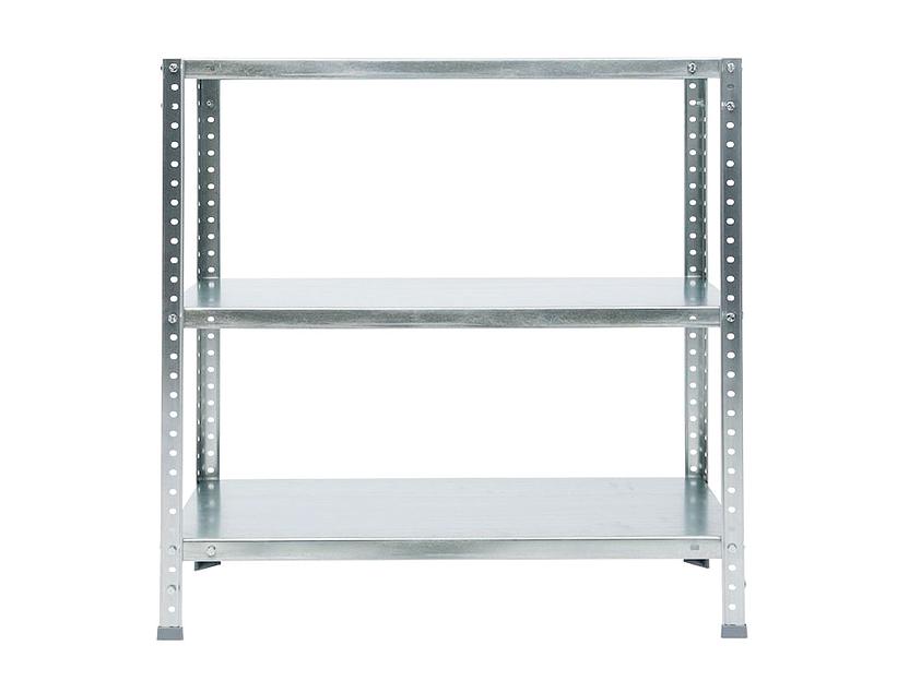 Стеллаж лёгкий ES 75KD/75X30/3 оцинкованный-ПТ ОПТ фото 1