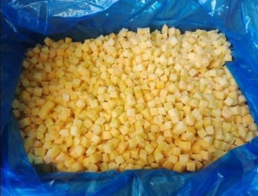 Персик кубик замороженный опт фото 2