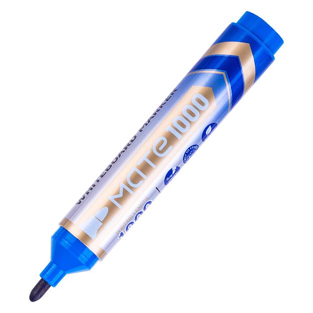 Маркер для досок Deli EU008-BL Mate круглый пиш. наконечник синий (1шт.) фото 3