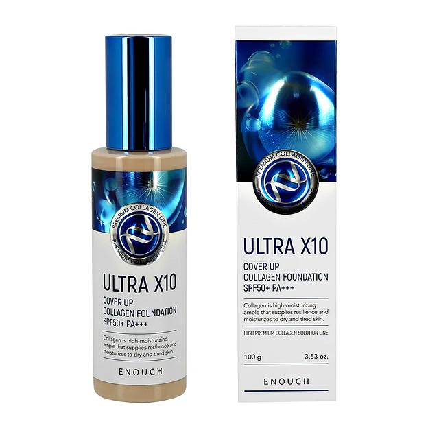 Тональный крем с коллагеном № 21, Enough, 100 мл, Опт фото 1