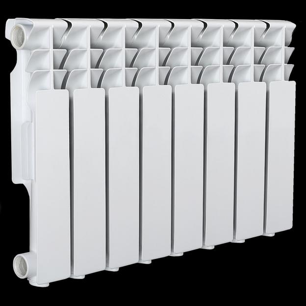 Радиатор "Tropic" 350x80 алюминиевый, 8 секций фото 1