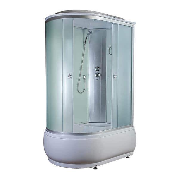 Душевая кабина Aquapulse 4006D 120x80 R hair white фото 1