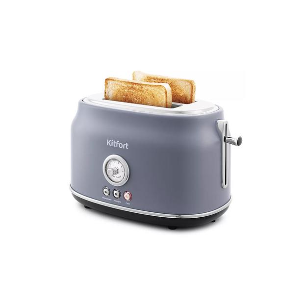 Тостер Kitfort КТ-2038-3 (серый) фото 1