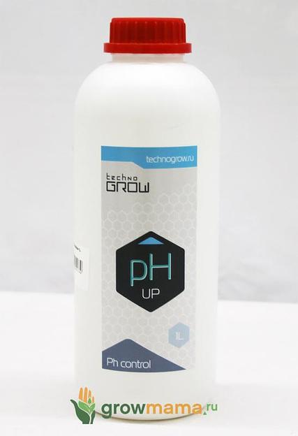 Регулятор кислотности pH Up TehnoGrow 1л фото 1