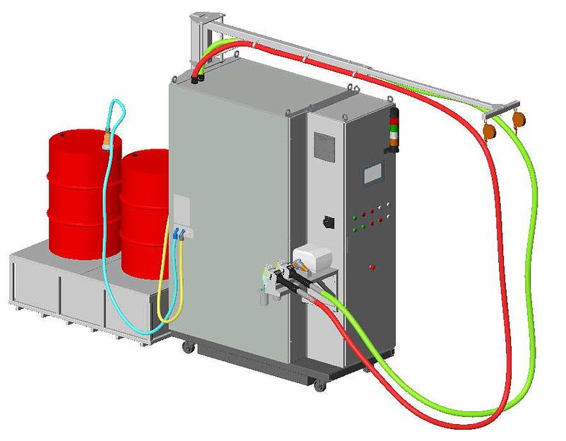 Автоматизированный стенд заправки масла в гидроусилитель руля (ГУР) фото 1