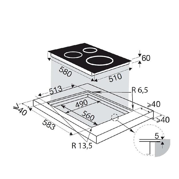 Варочная поверхность Brandt Brandt BPI364DPW фото 4