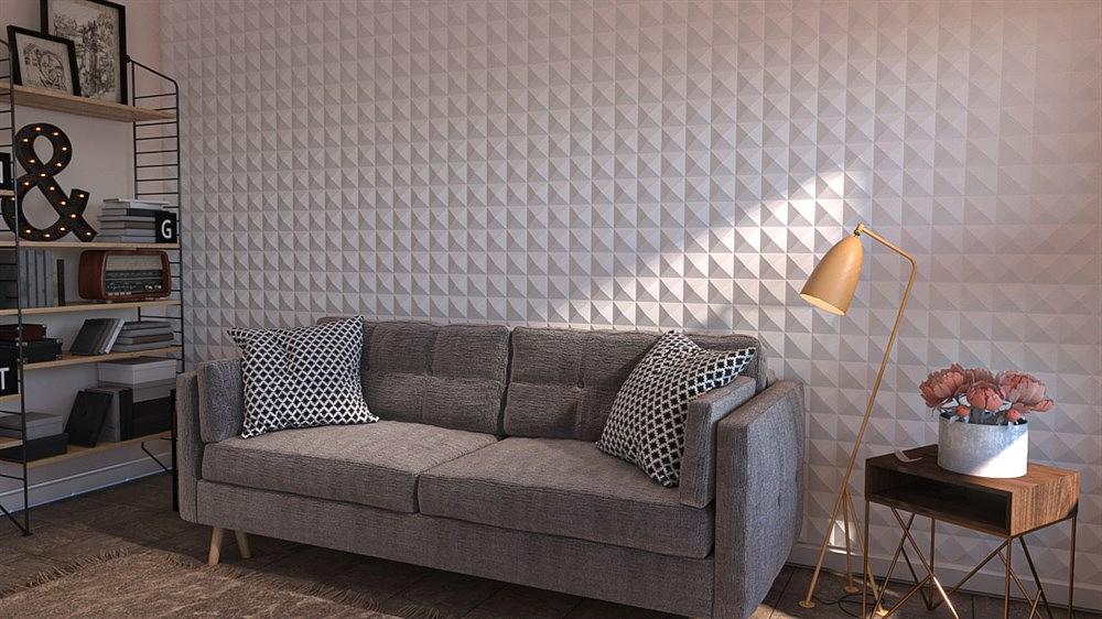 3D панель гипсовая «Варна» опт фото 2