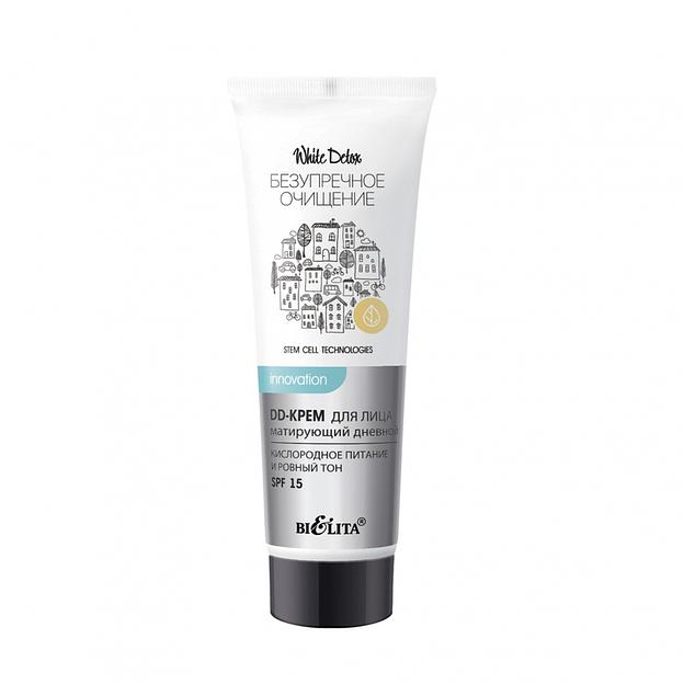 Белита white detox dd-крем для лица дн матирующий spf15 30мл фото 1