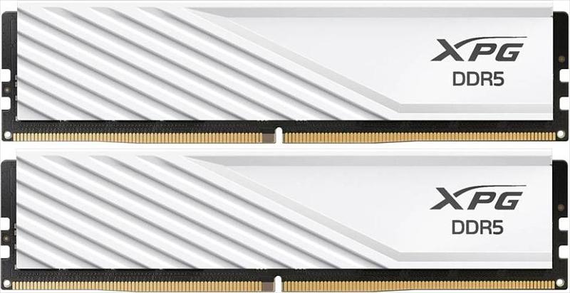 Оперативная память ADATA DDR5, 32GB, 6000MHz, 2*16GB, 30-40-40, WHITE, DUAL TRAY (AX5U6000C3016G-DTLABWH) фото 1