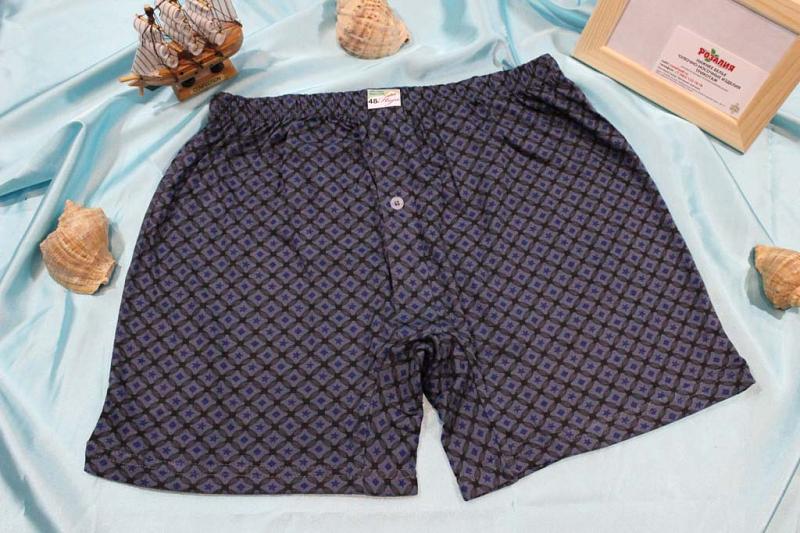 Трусы мужские семейные х/б 100% р-р 48-60 Арт. EURO TEXTILE  с пуговицами  (к.7737) фото 1