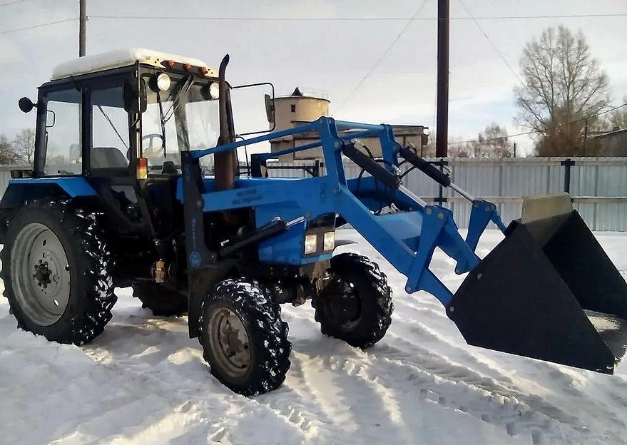 Погрузчик фронтальный ПФУ-1,0 Лесник (кун) фото 3