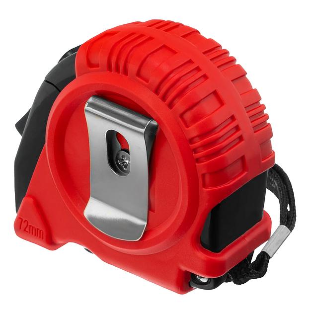 Рулетка Rubber, 3 м х 16 мм, обрезиненный корпус фото 2