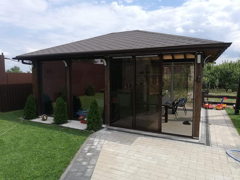 Алюминиевое остекление беседок и зимних садов с установкой «под ключ» Ростовская область фото 2