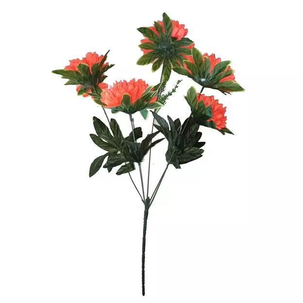 Букет с шафранами на 5 голов 53см 282-490 фото 1