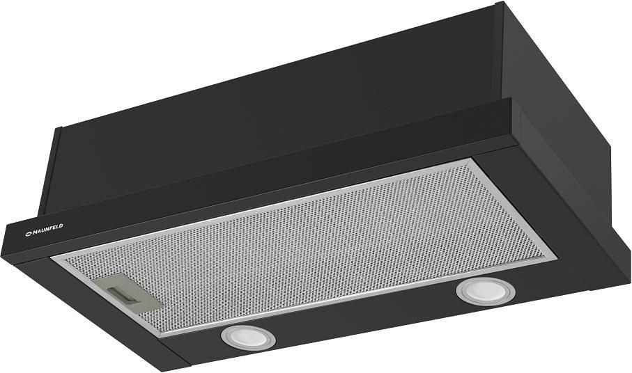 Вытяжка встраиваемая Maunfeld VS Light 50 черный управление: кулисные переключатели (1 мотор) фото 1