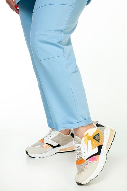 Брюки женские  102/16/Светло-голубой  фото 4