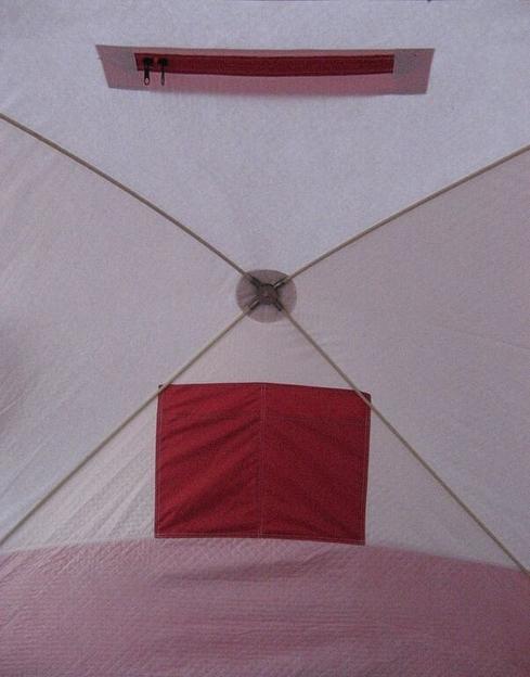 Палатка Медведь куб 4, 215х215х200 см. фото 7