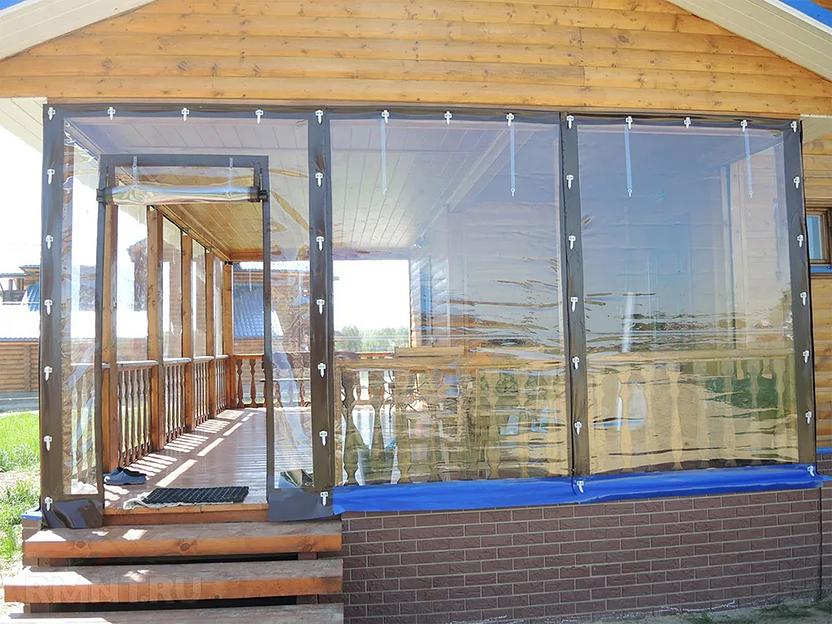 Мягкие окна из пленки ПВХ по индивидуальным размерам ОПТ фото 1