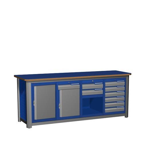 Верстак четырехтумбовый «Верстакофф Mechanic» М20.01ППС16 фото 1