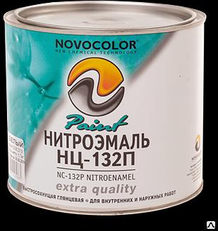 Эмаль НЦ-132 Новоколор (черная, серая) фото 1