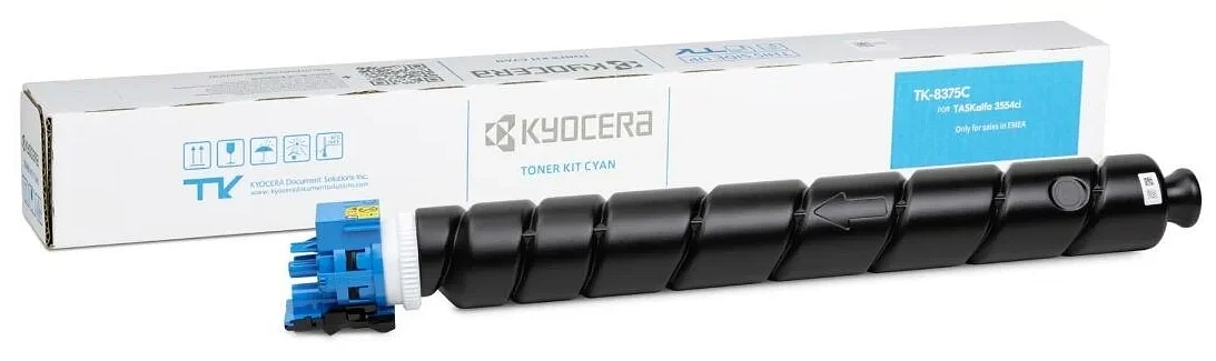 Тонер-картридж TK-8375C 20 000 стр. Cyan 1T02XDCNL0 фото 1