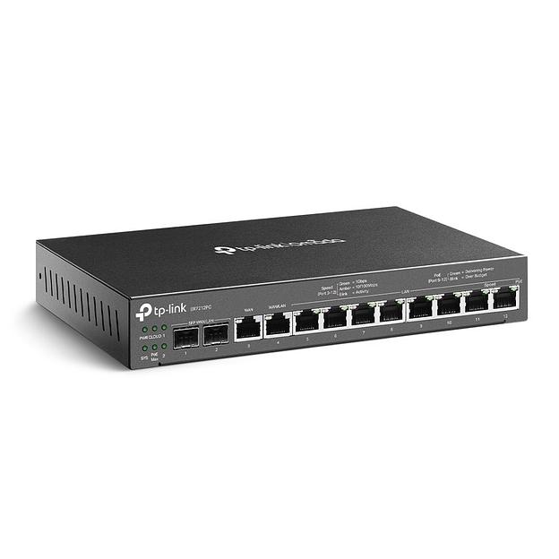 ER7212PC Гигабитный VPN-маршрутизатор Omada с портами PoE+ и контроллером фото 1